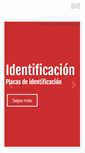 Mobile Screenshot of placasidentificacion.com